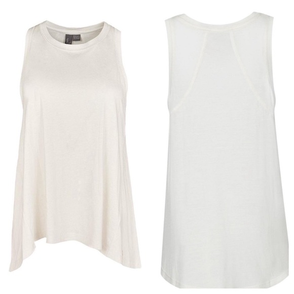 NWT Sweaty Betty Easy Peazy Top in Lily White Sz. XXS XS 100% Viscose - Picture 8 of 15